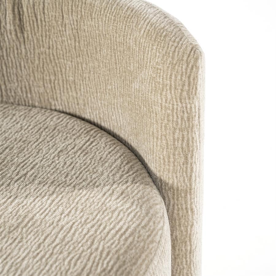 Pufas Marque | 240198 10 Pufas Marque, taupe spalvos, 43 × 48 × 63 cm