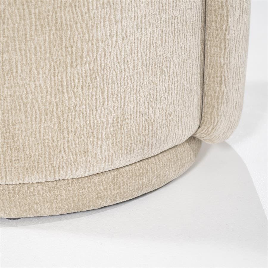 Pufas Marque | 240198 11 Pufas Marque, taupe spalvos, 43 × 48 × 63 cm