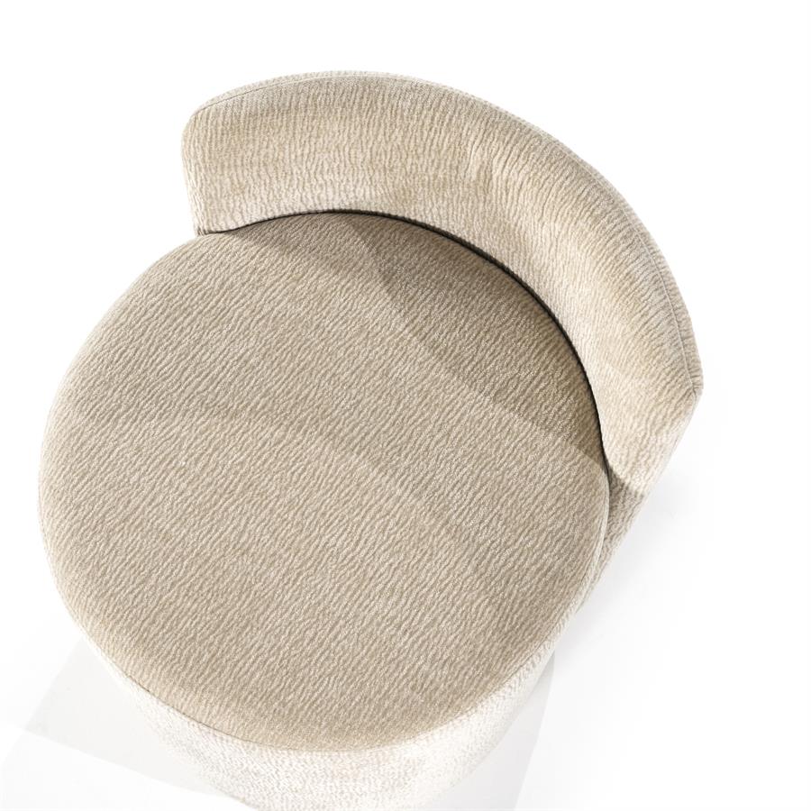 Pufas Marque | 240198 9 Pufas Marque, taupe spalvos, 43 × 48 × 63 cm