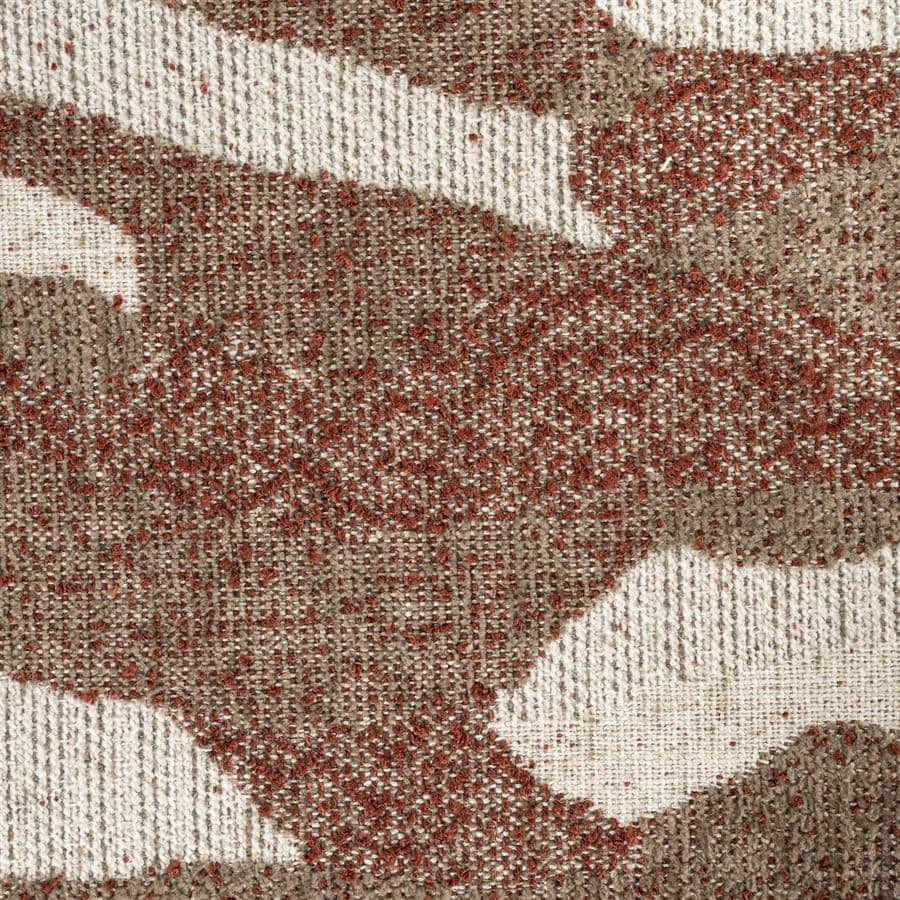 Pufas Rytm large | 250223 4 Pufas Rytm large, raudonos spalvos, 70 × 70 × 34 cm
