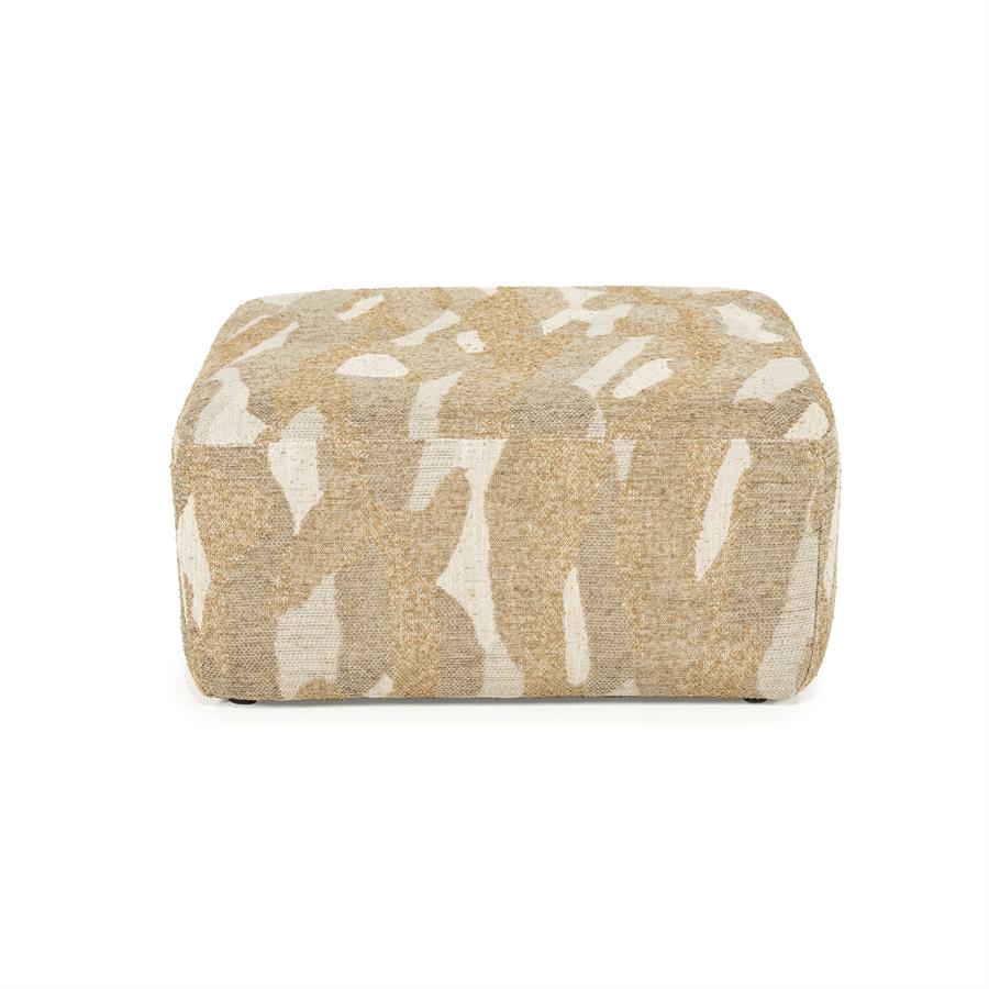Pufas Rytm large, taupe spalvos, 70 × 70 × 34 cm