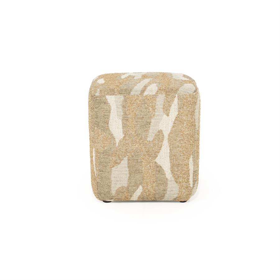 Pufas Rytm small, taupe spalvos, 43 × 43 × 46 cm