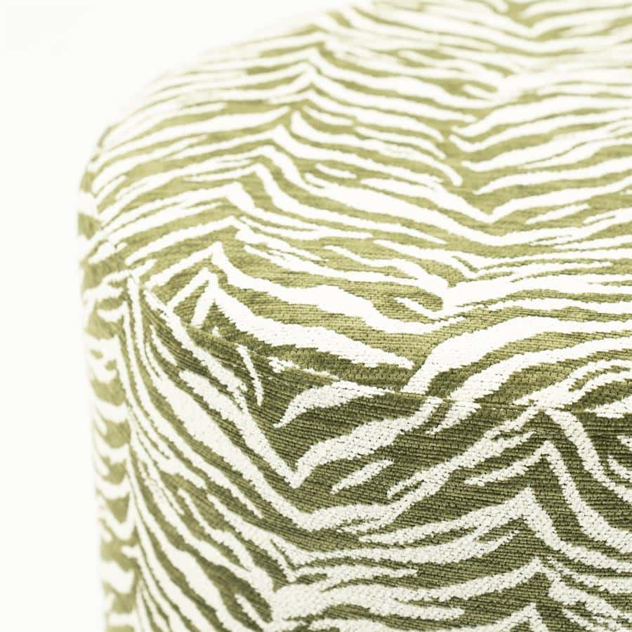 Pufas Tigra | 250385 2 Pufas Tigra, žalios spalvos, 38 × 38 × 42 cm