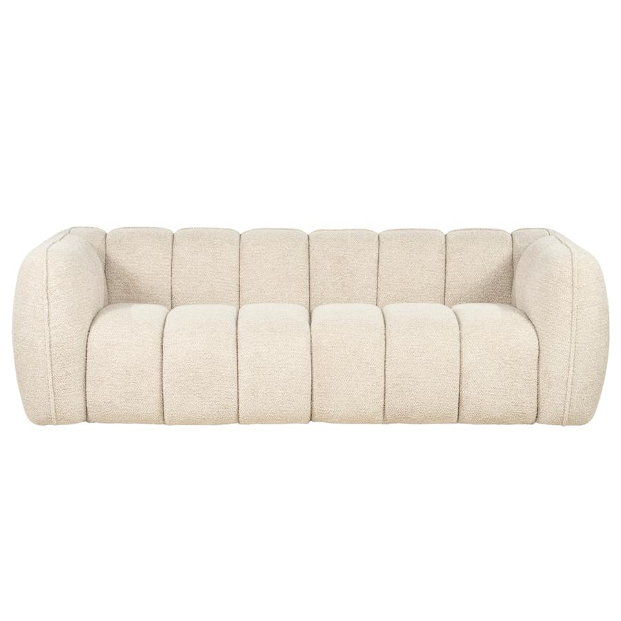 Sofa Cubetto, taupe spalvos, 220 × 102 × 69 cm