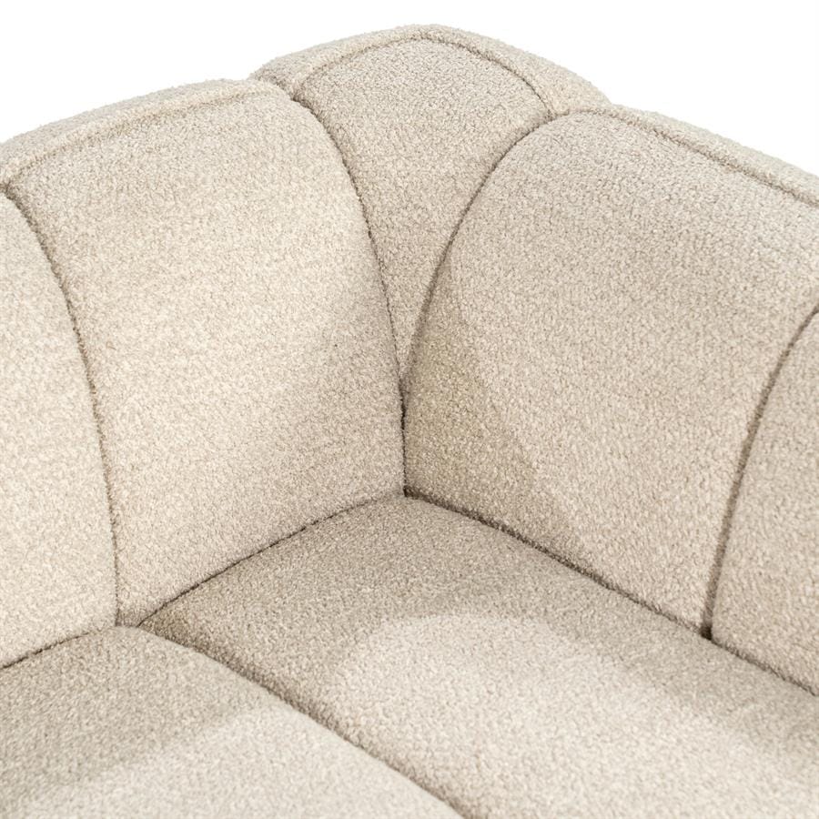 Sofa Cubetto | 260057 8 Sofa Cubetto, taupe spalvos, 220 × 102 × 69 cm