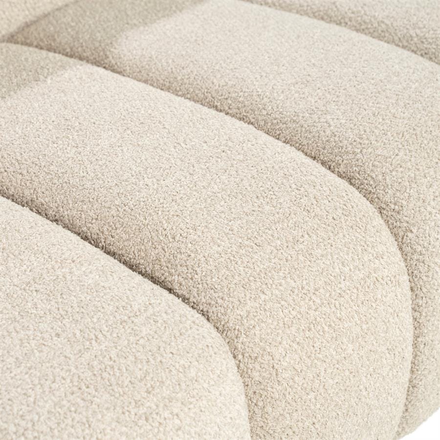 Sofa Cubetto | 260057 9 Sofa Cubetto, taupe spalvos, 220 × 102 × 69 cm