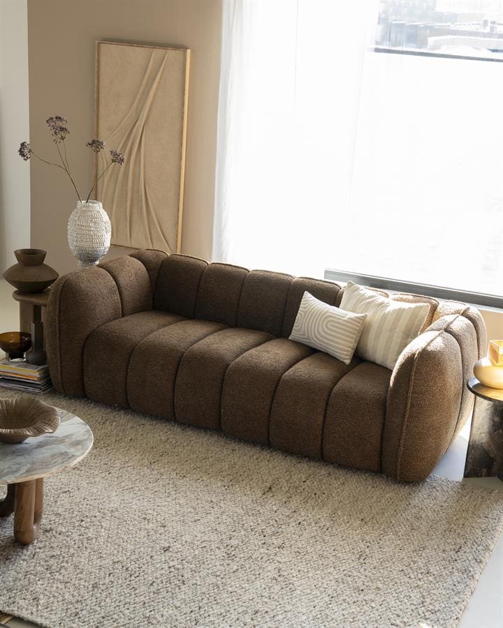 Sofa Cubetto | 260058 17 Sofa Cubetto, rudos spalvos, 220 × 102 × 69 cm