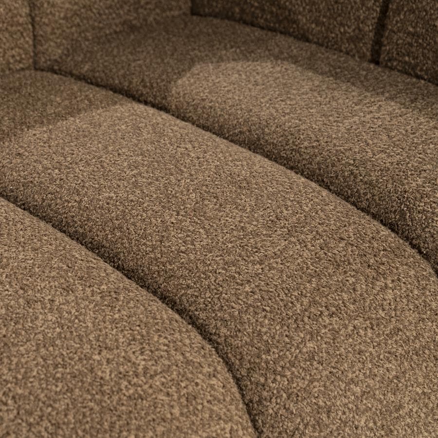 Sofa Cubetto | 260058 9 Sofa Cubetto, rudos spalvos, 220 × 102 × 69 cm