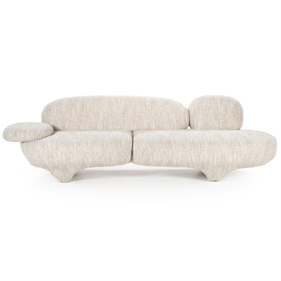 Sofa Jayden, beige Barkley audinys, 265 cm pločio