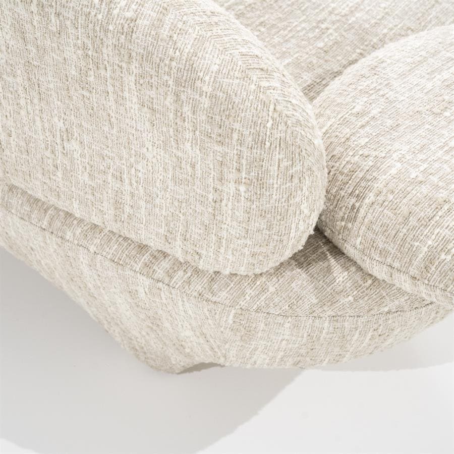 Sofa Jayden 95968 5 Sofa Jayden, beige Barkley audinys, 265 cm pločio
