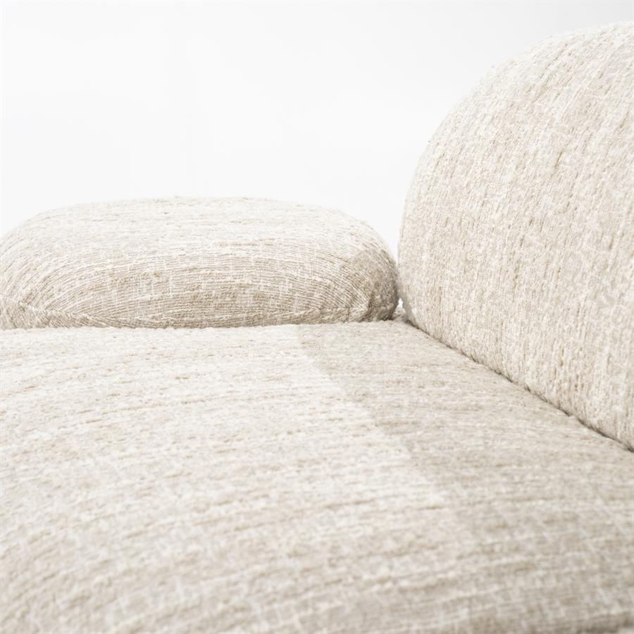 Sofa Jayden 95968 8 Sofa Jayden, beige Barkley audinys, 265 cm pločio
