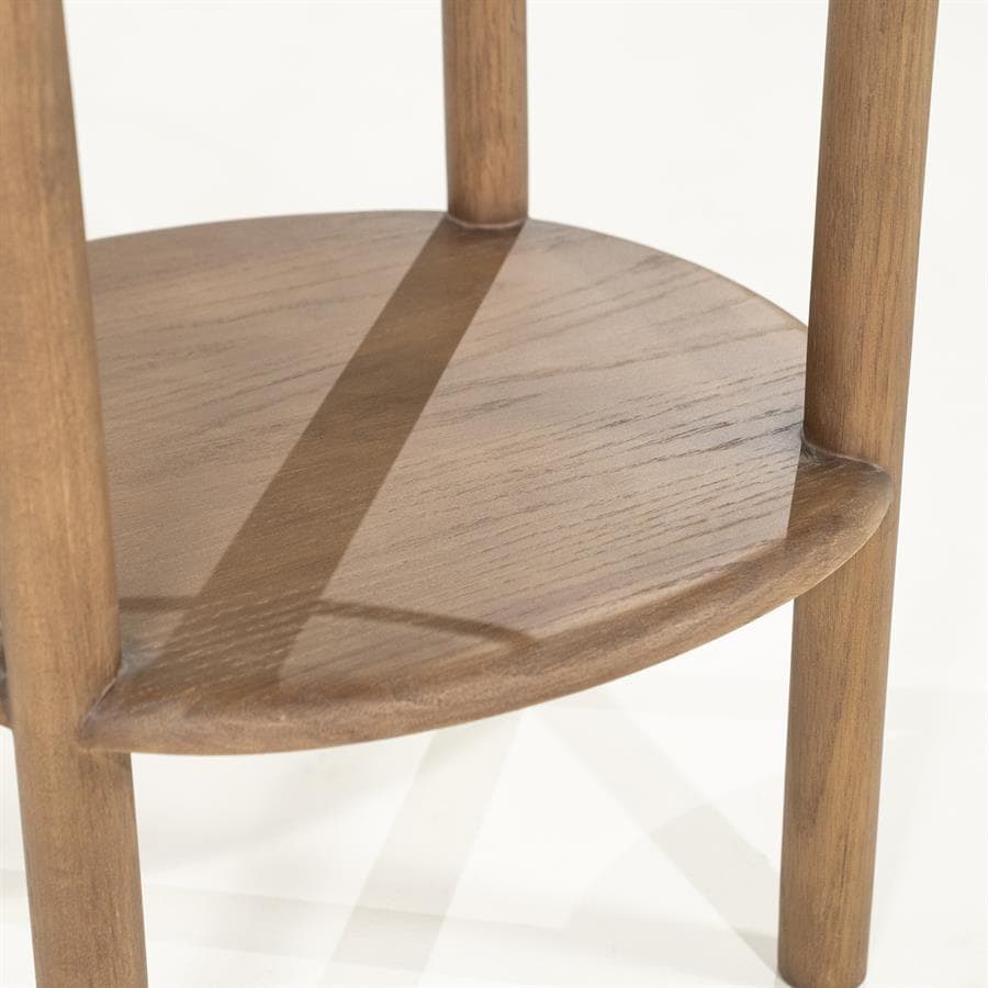 Soninis staliukas Cleo 96523 6 Šoninis staliukas Cleo 96523, šviesiai ruda, 50 × 45 × 50 cm