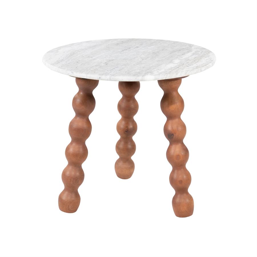 Soninis staliukas Nelo | 260027 2 Soninis staliukas Nelo, rudas, 50×50×46 cm