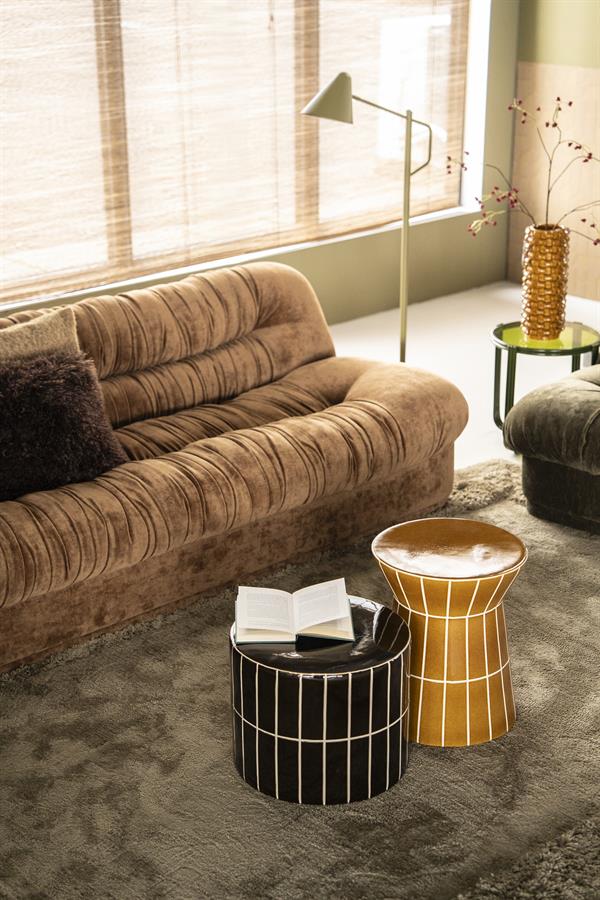 Soninis staliukas TileTastic 1 | 250268 10 Soninis staliukas TileTastic 1, rudas, 42×42×34 cm