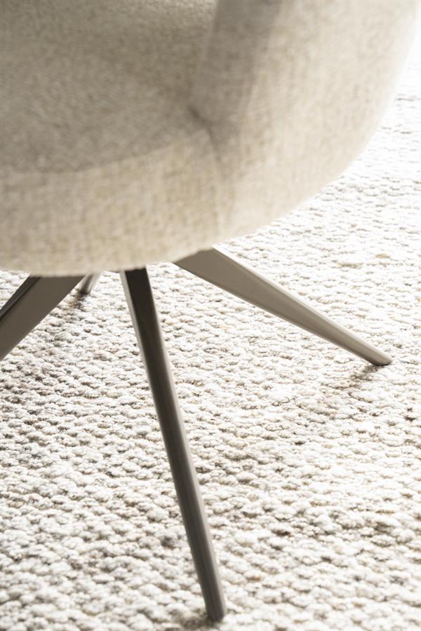 Valgomojo kėdė Alissa 96475 16 Valgomojo kėdė Alissa 96475, taupe spalvos Oro audinys, 65×63×80 cm