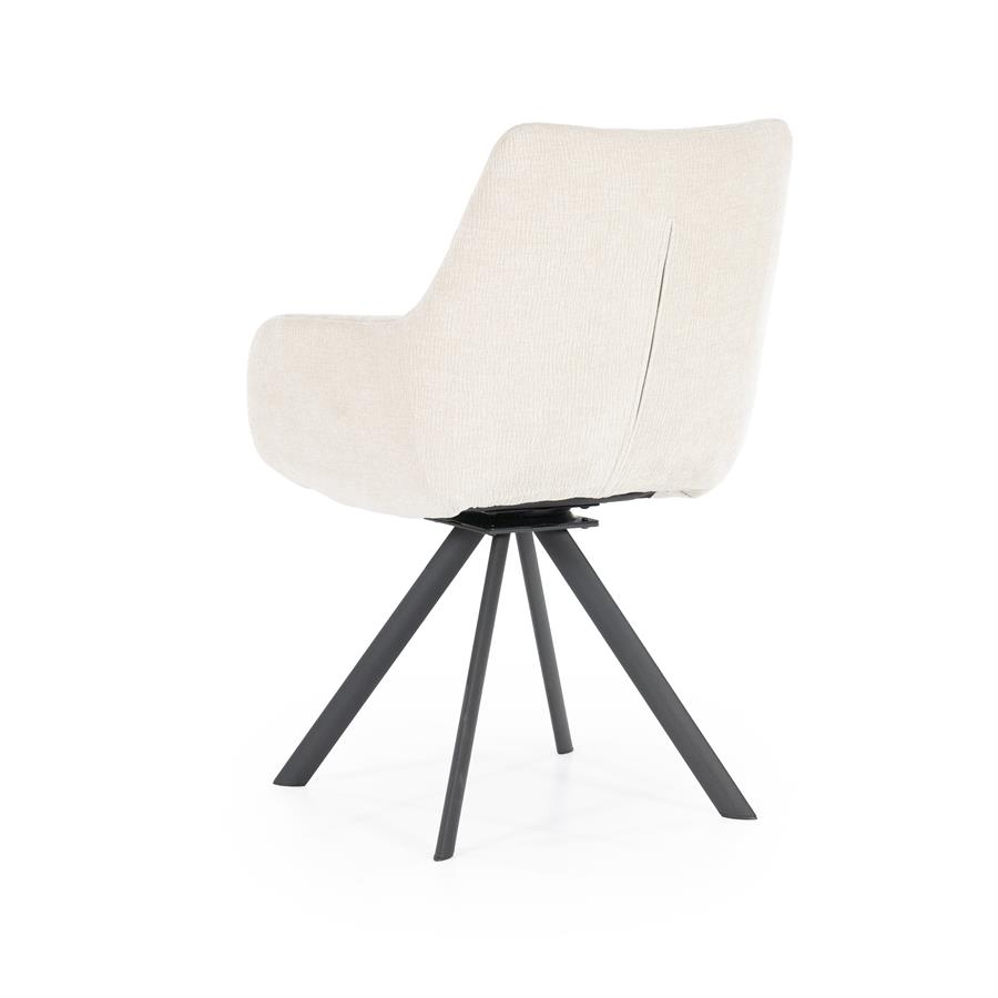 Valgomojo kėdė Bliss with armrest | 240094 5 Valgomojo kėdė Bliss with armrest, smėlio spalvos, 59,5×66×88 cm