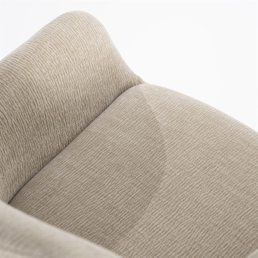 Valgomojo kėdė Bliss with armrest | 240095 8 Valgomojo kėdė Bliss with armrest, pilkai rudos spalvos, 59,5×66×88 cm