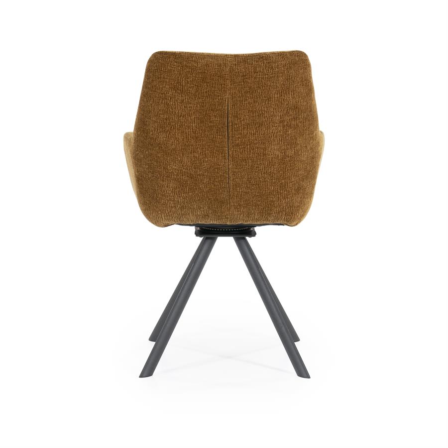 Valgomojo kėdė Bliss with armrest | 240096 6 Valgomojo kėdė Bliss with armrest, garstyčių spalvos, 59,5×66×88 cm