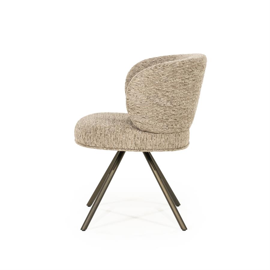 Valgomojo kėdė Jayson 96462 3 Valgomojo kėdė Jayson 96462, taupe spalvos Blythe audinys, 61×63,5×79,5 cm