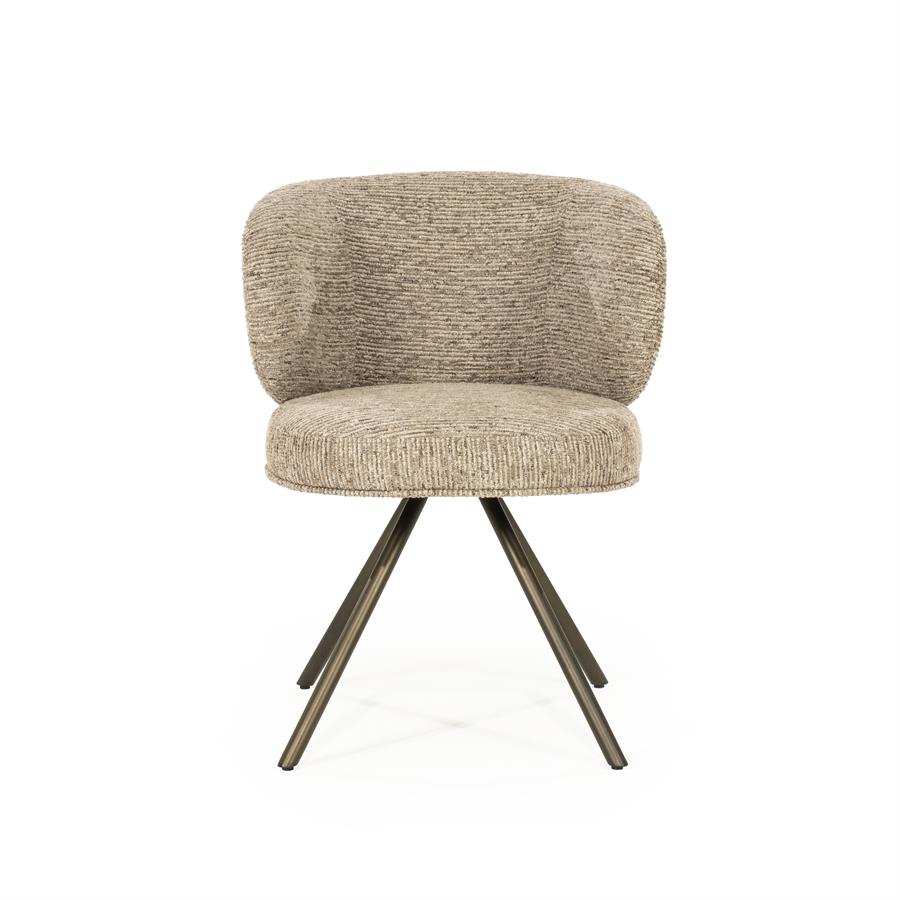 Valgomojo kėdė Jayson 96462 6 Valgomojo kėdė Jayson 96462, taupe spalvos Blythe audinys, 61×63,5×79,5 cm