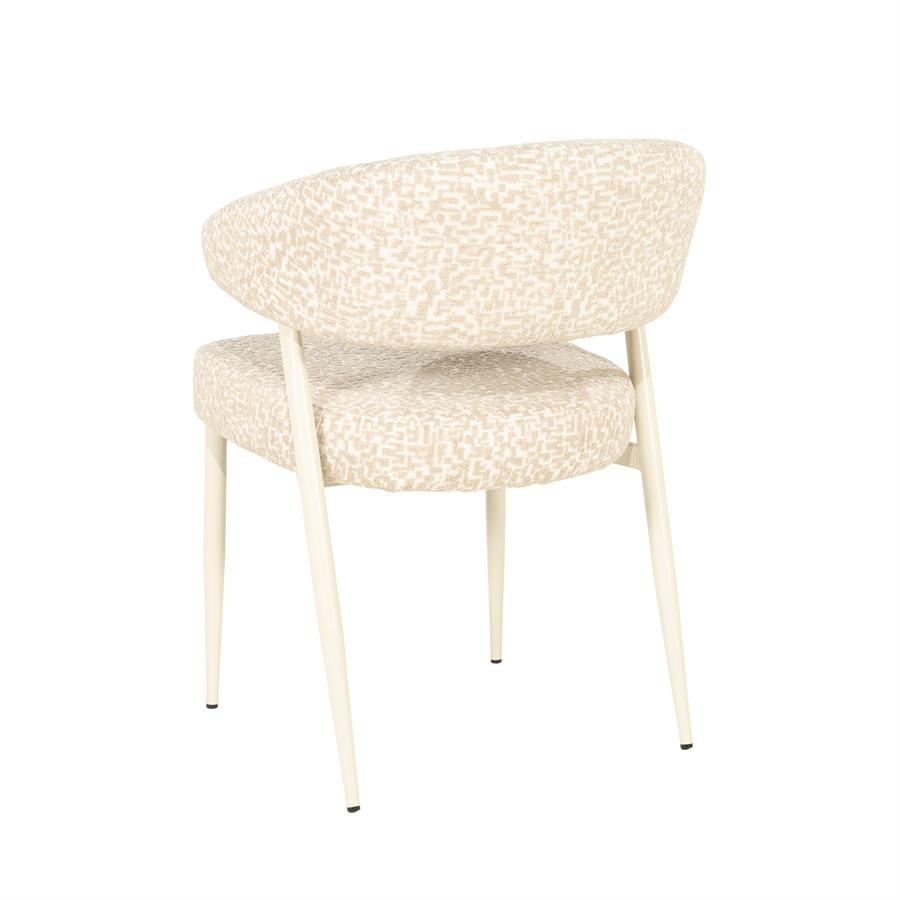 Valgomojo kėdė Miso | 260226 5 Valgomojo kėdė Miso, pilkai rudos spalvos, 60×56×76,5 cm