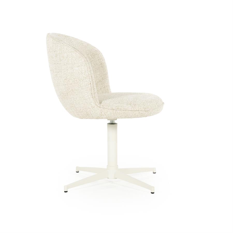 Valgomojo kėdė Molly 96326 10 Valgomojo kėdė Molly 96326, smėlio spalvos Donna audinys, 56×64,5×83 cm