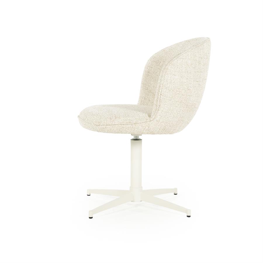 Valgomojo kėdė Molly 96326 4 Valgomojo kėdė Molly 96326, smėlio spalvos Donna audinys, 56×64,5×83 cm