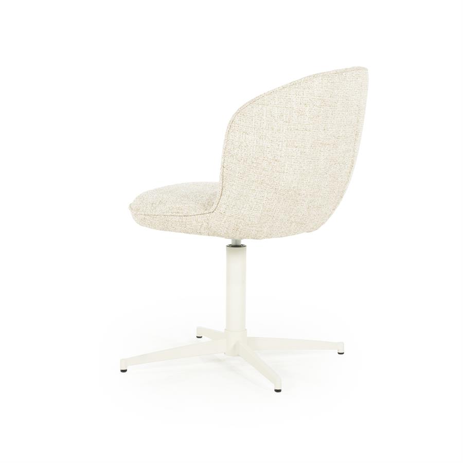 Valgomojo kėdė Molly 96326 5 Valgomojo kėdė Molly 96326, smėlio spalvos Donna audinys, 56×64,5×83 cm