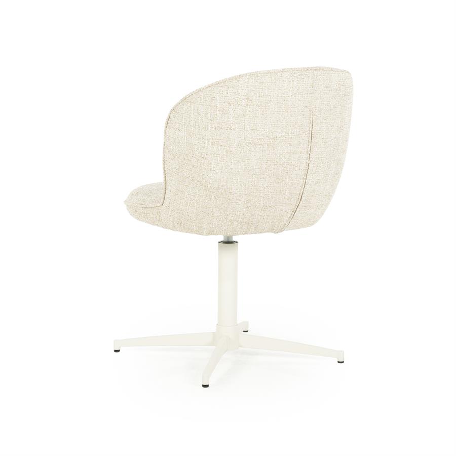 Valgomojo kėdė Molly 96326 6 Valgomojo kėdė Molly 96326, smėlio spalvos Donna audinys, 56×64,5×83 cm