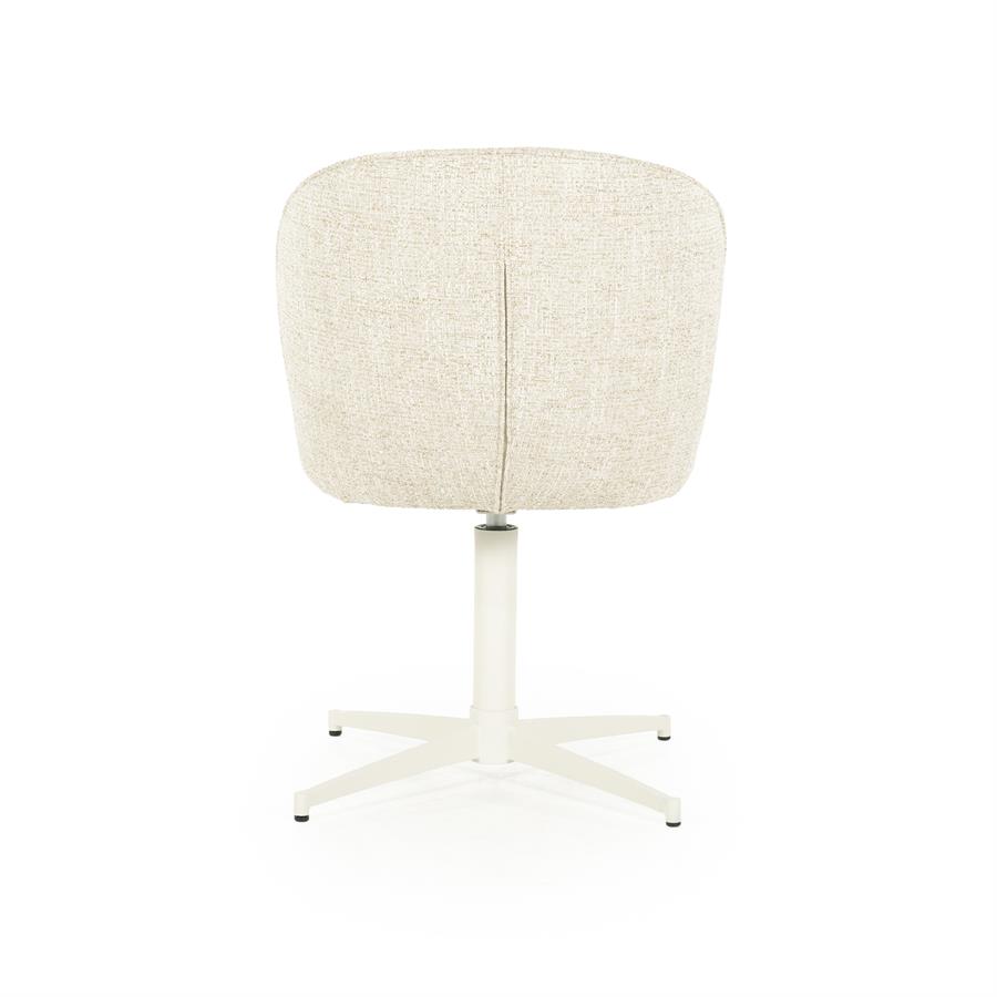 Valgomojo kėdė Molly 96326 7 Valgomojo kėdė Molly 96326, smėlio spalvos Donna audinys, 56×64,5×83 cm