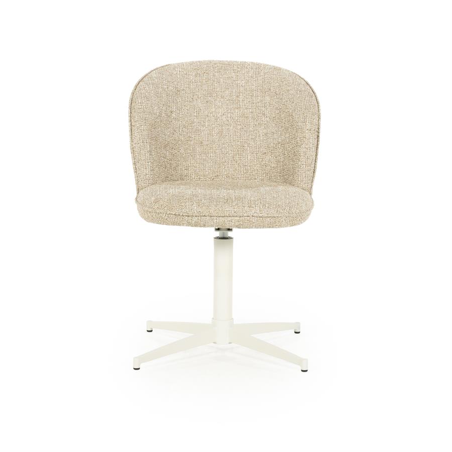 Valgomojo kėdė Molly 96327 12 Valgomojo kėdė Molly 96327, taupe spalvos Donna audinys, 56×64,5×83 cm