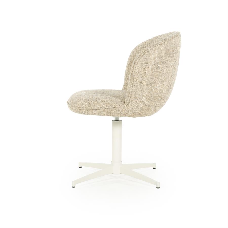 Valgomojo kėdė Molly 96327 3 Valgomojo kėdė Molly 96327, taupe spalvos Donna audinys, 56×64,5×83 cm