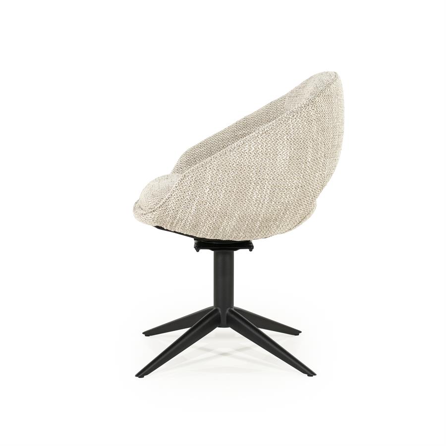 Valgomojo kėdė Nol 96455 3 Valgomojo kėdė Nol 96455, taupe spalvos Tofa audinys, 67×60,6×81,4 cm