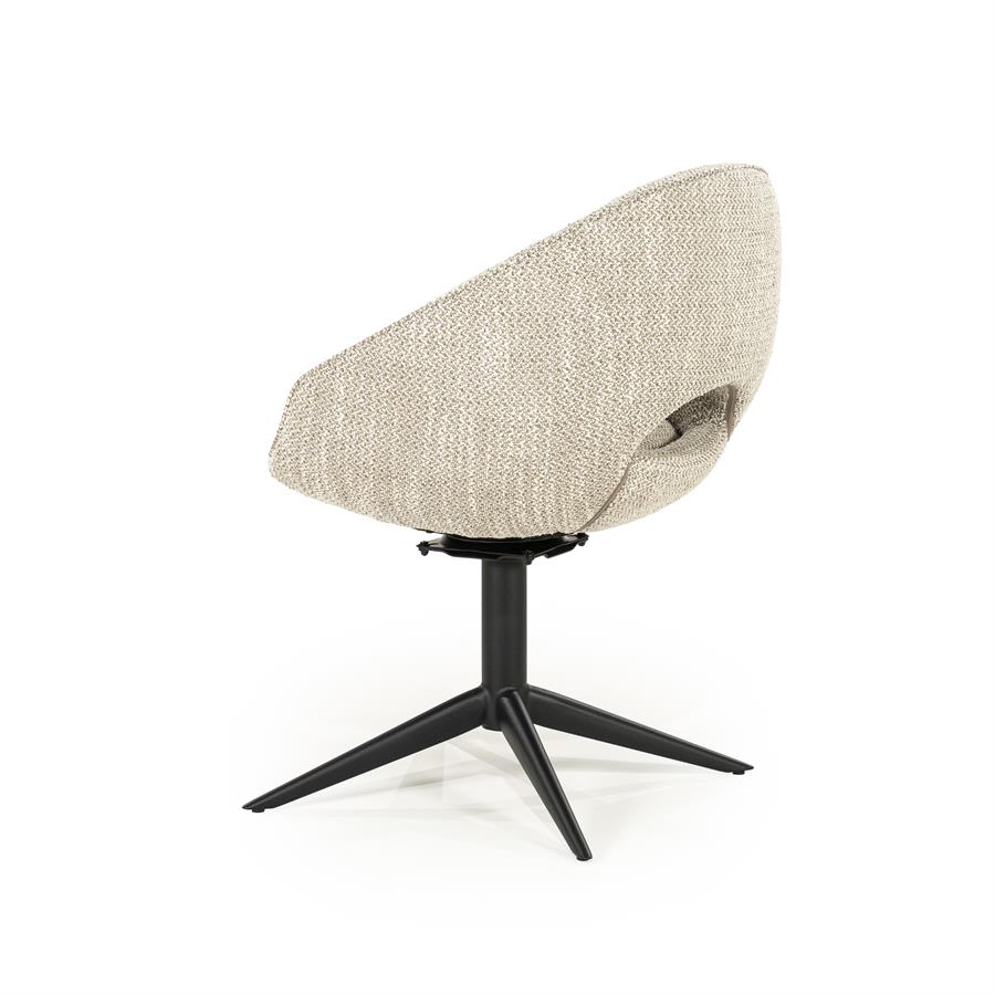 Valgomojo kėdė Nol 96455 4 Valgomojo kėdė Nol 96455, taupe spalvos Tofa audinys, 67×60,6×81,4 cm