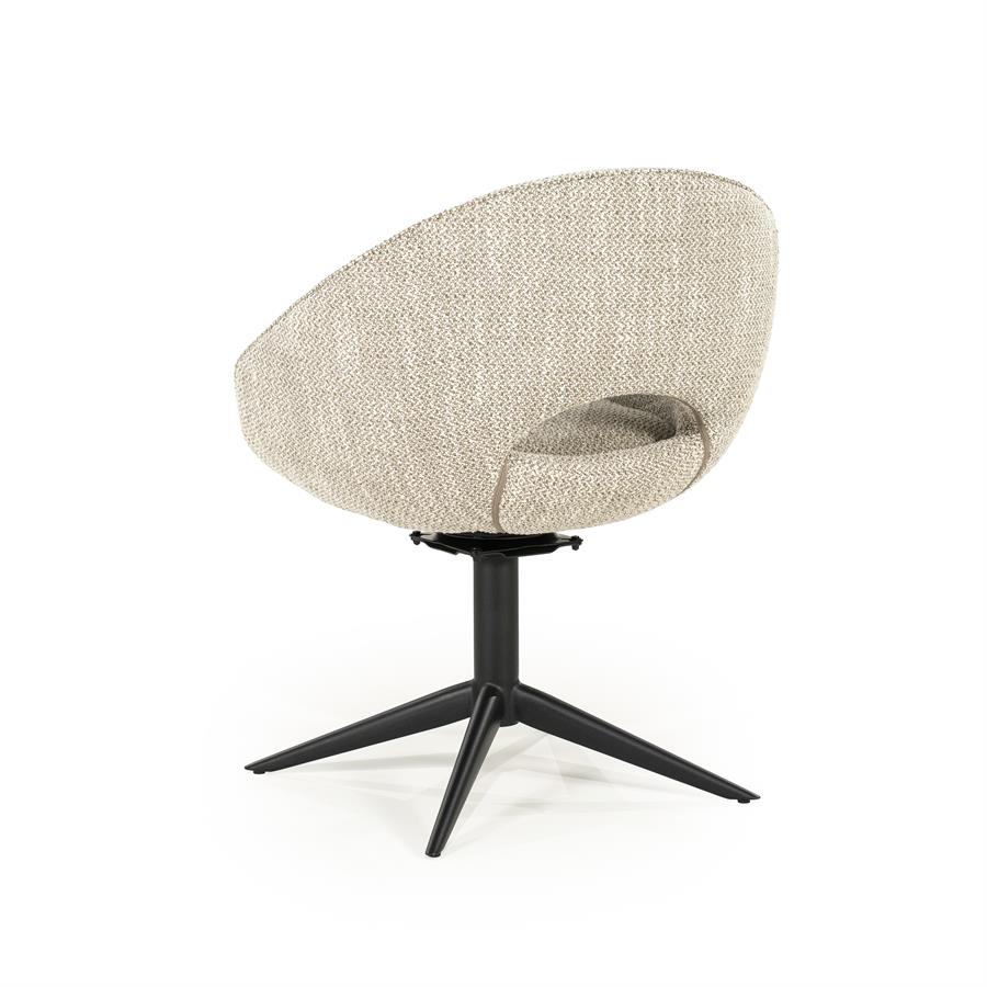 Valgomojo kėdė Nol 96455 5 Valgomojo kėdė Nol 96455, taupe spalvos Tofa audinys, 67×60,6×81,4 cm