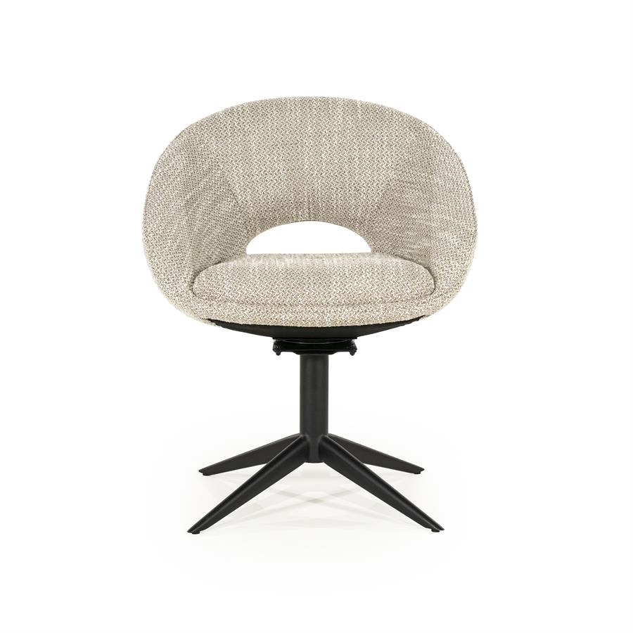 Valgomojo kėdė Nol 96455 7 Valgomojo kėdė Nol 96455, taupe spalvos Tofa audinys, 67×60,6×81,4 cm