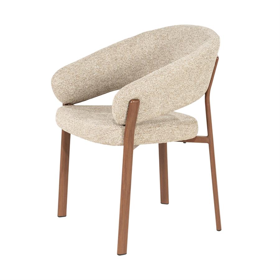 Valgomojo kėdė Sedia with armrest | 260149 2 Valgomojo kėdė Sedia with armrest, rudos spalvos, 57×61×79,5 cm