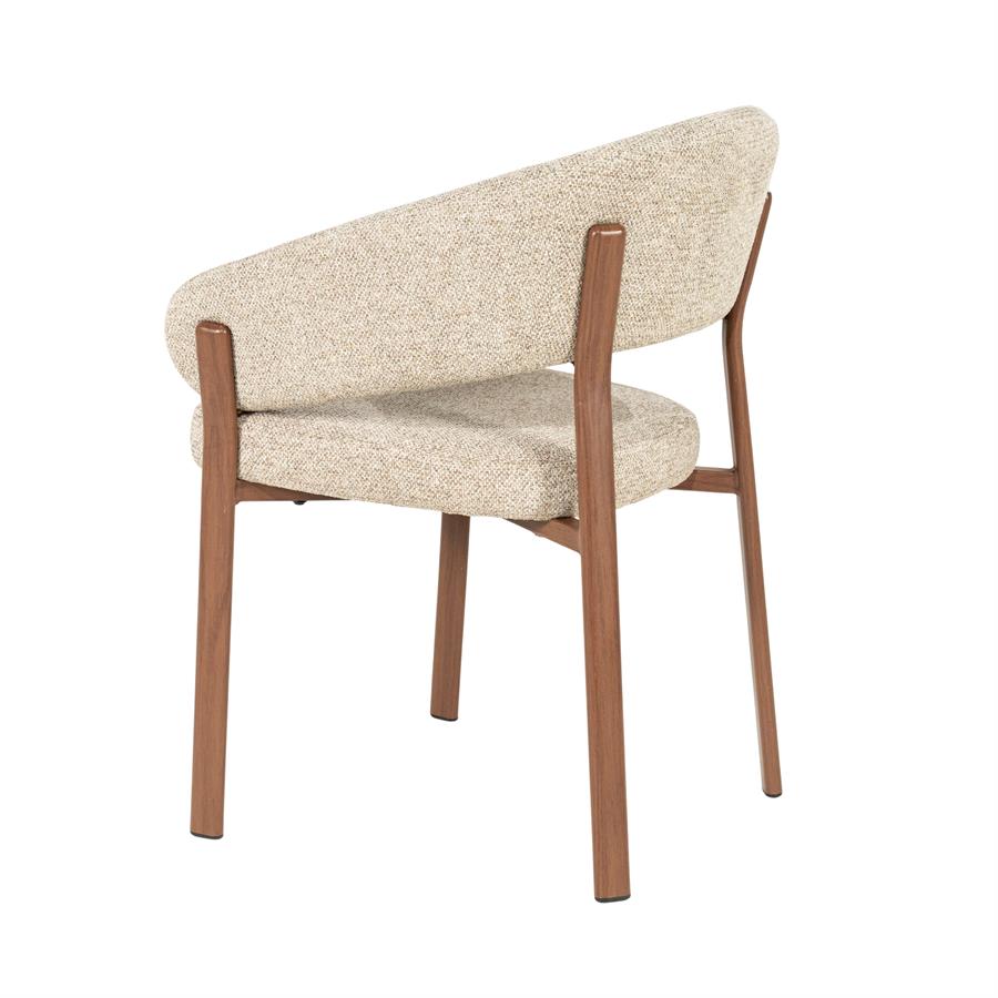 Valgomojo kėdė Sedia with armrest | 260149 4 Valgomojo kėdė Sedia with armrest, rudos spalvos, 57×61×79,5 cm