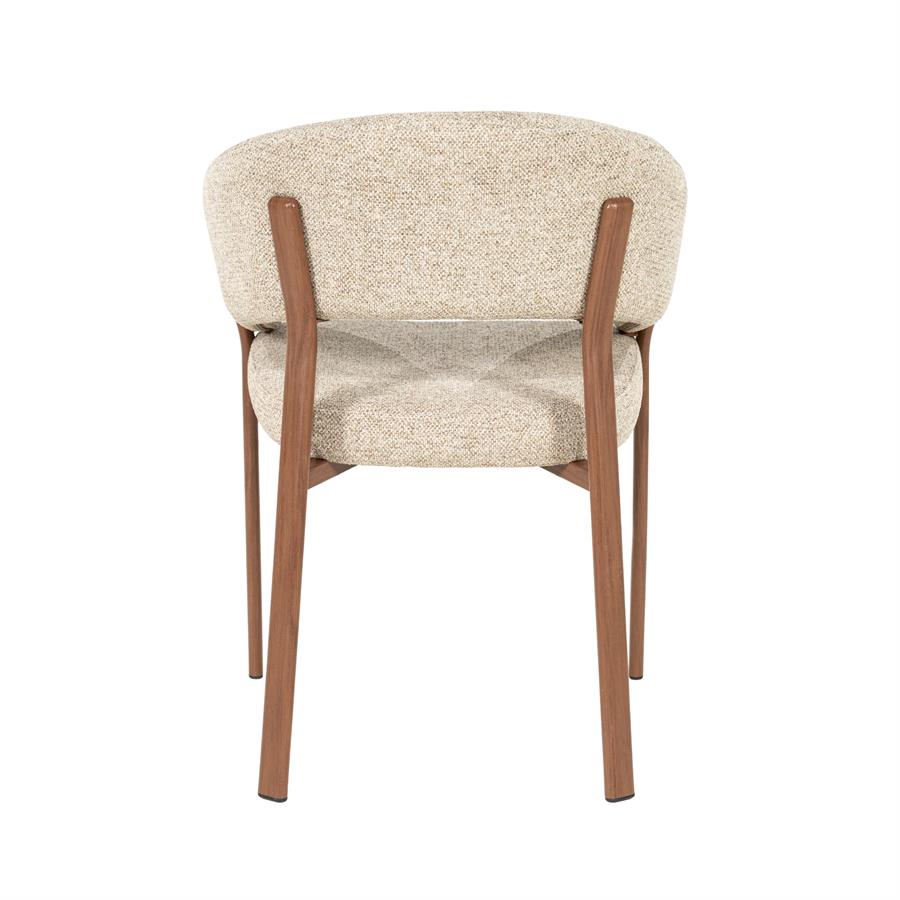 Valgomojo kėdė Sedia with armrest | 260149 6 Valgomojo kėdė Sedia with armrest, rudos spalvos, 57×61×79,5 cm