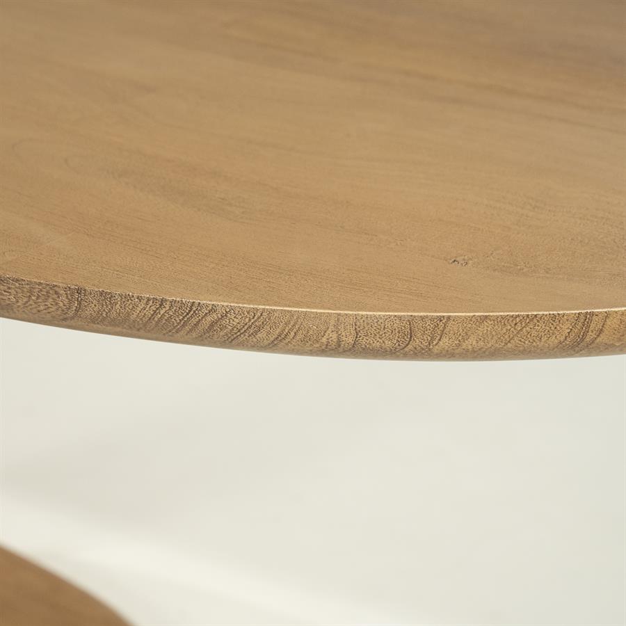 Valgomojo stalas Coco 180x110 cm 96554 2 Valgomojo stalas Coco, natūrali, ilgis 180 cm, plotis 110 cm, aukštis 77 cm