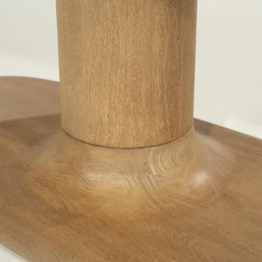 Valgomojo stalas Coco 180x110 cm 96554 5 Valgomojo stalas Coco, natūrali, ilgis 180 cm, plotis 110 cm, aukštis 77 cm